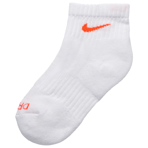 Nike Performance Basic Ankle Socks 6 Pack - Boys' Preschool - White/Volt - Image 2