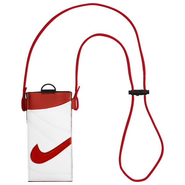 Nike Premium Phone Crossbody - Adult - White/University Red/University Red