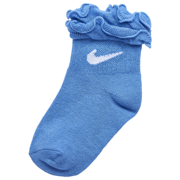 Nike 6 Pack Ruffle Socks - Girls' Toddler - Sail/Pink/Blue - Image 2