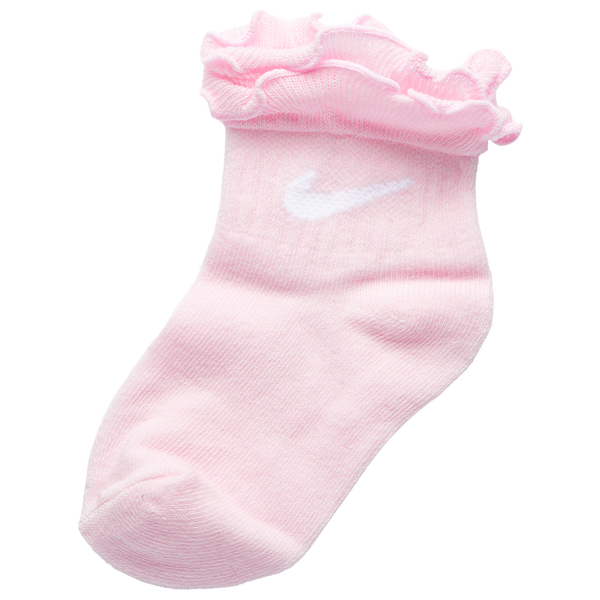 Nike 6 Pack Ruffle Socks - Girls' Toddler - Sail/Pink/Blue - Image 3