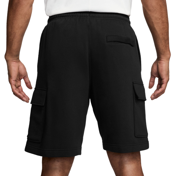 Nike Club Cargo Shorts - Men's - Black/White - Image 2