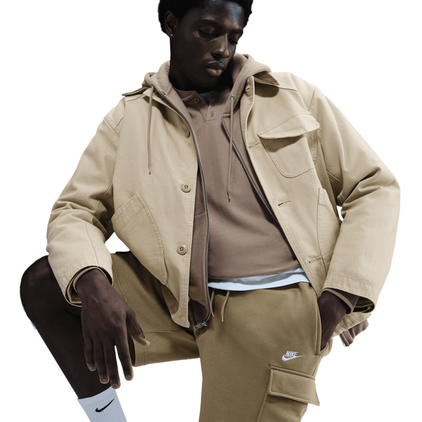 Nike Club Cargo Shorts - Men's - Parachute Beige/Parachute Beige - Image 3