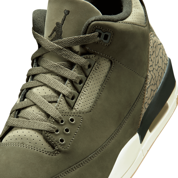 Jordan Retro 3 - Men's - Neutral Olive/Sequoia/Medium Olive - Image 7