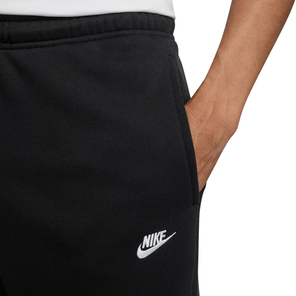 Nike Club Joggers - Men's - Black/White - Image 3