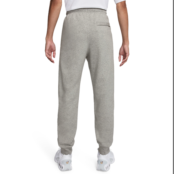Nike Club Joggers - Men's - Dark Grey Heather/White/Light Smoke Grey - Image 2
