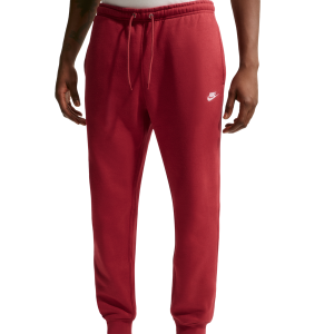 Nike Club Joggers - Men's - Team Crimson/Team Crimson/White