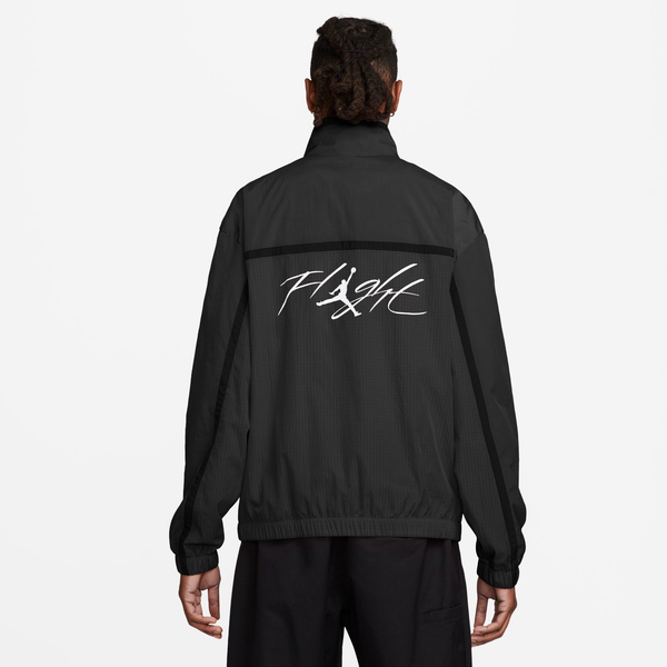 Jordan Essential HBR Woven Jacket - Men's - Black/Black/White - Image 2