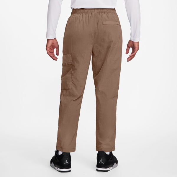 Jordan Essential Woven Pants - Men's - Brown/White - Image 3