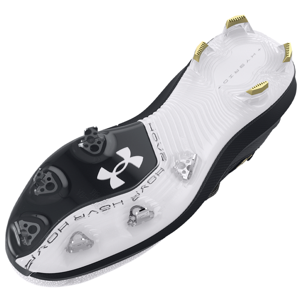 Under Armour Harper 9 Pro ST - Men's - Black/Black/Metallic Gold - Image 5