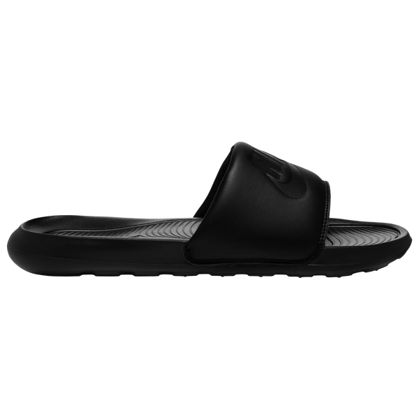 Nike Victori One Slides - Men's - Black/Black/Black