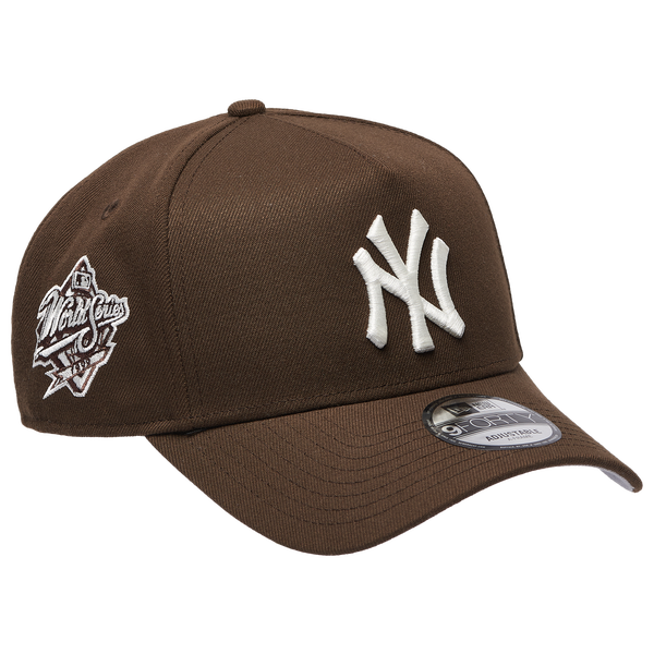 New Era Yankees 940 A Frame Cap - Men's - Brown - Image 3