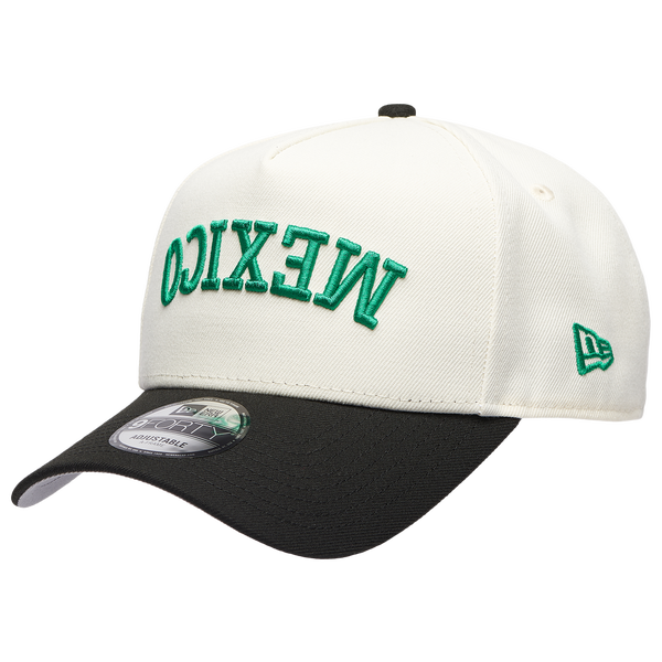New Era 940AF UPSD Wrdmrk Mexico Cap - Adult - Black/White