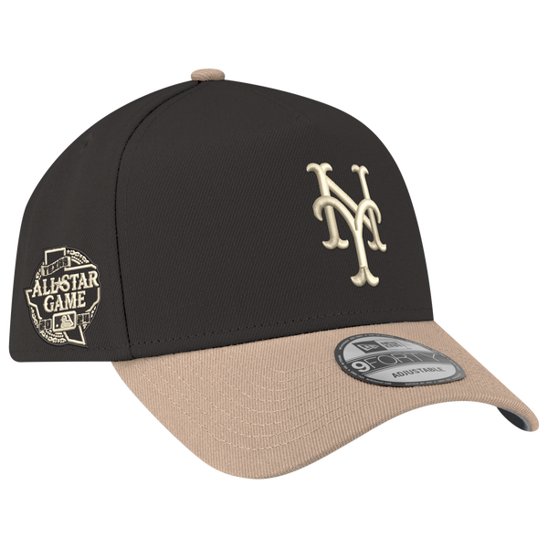 New Era MLB 9FORTY A-Frame - Adult - Tan/Black - Image 3