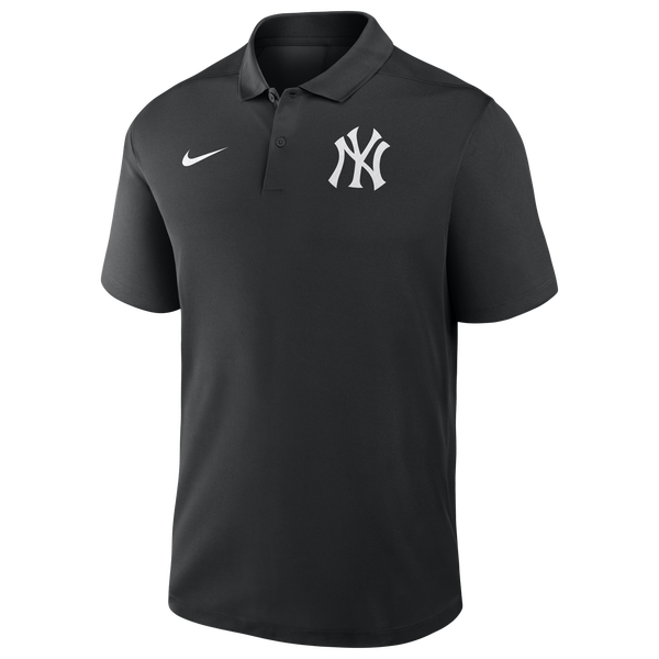 Nike Yankees Victory Polo - Men's - Black - Image 2