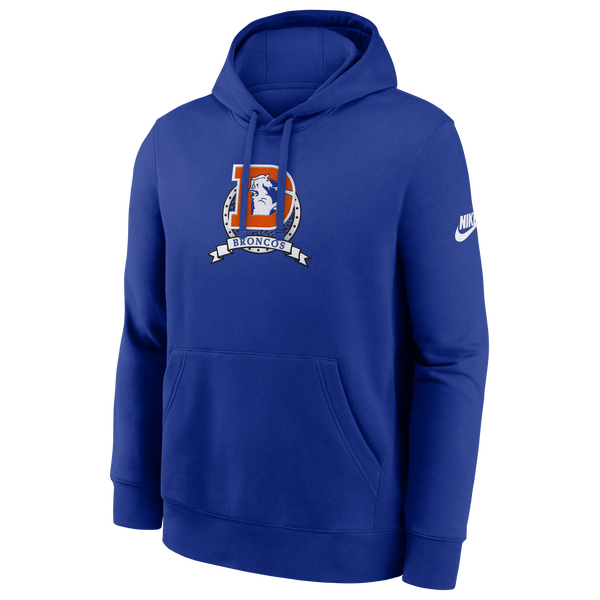 Nike NFL Broncos Hoodie - Men's - Blue - Image 2