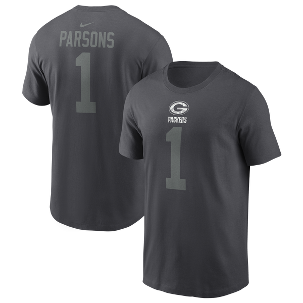 Nike Packers Team Name T-Shirt - Men's - Grey