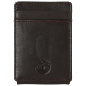 Timberland Magnetic Clip Front Pocket Wallet - Men's - Brown