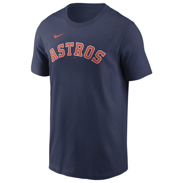Nike Astros Name & Number T-Shirt - Men's - Navy - Image 2