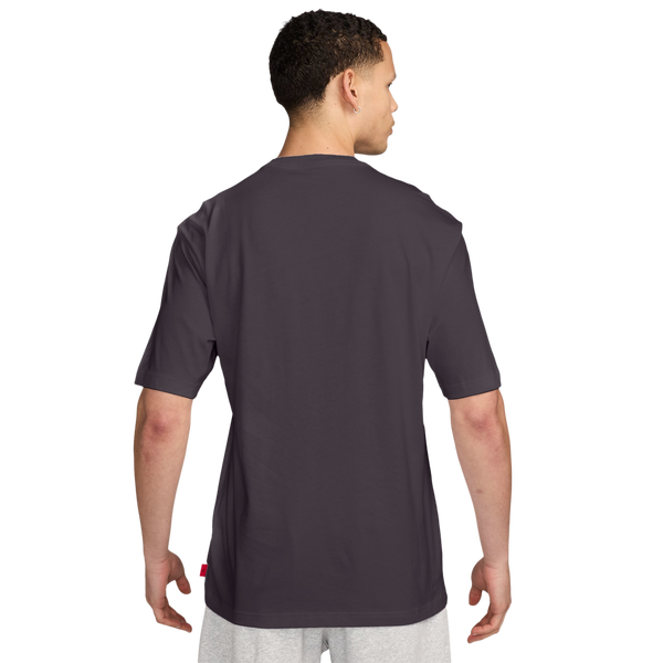 Jordan Brooklyn NC Logo Graphic Short Sleeve Crew - Men's - Off Noir - Image 2