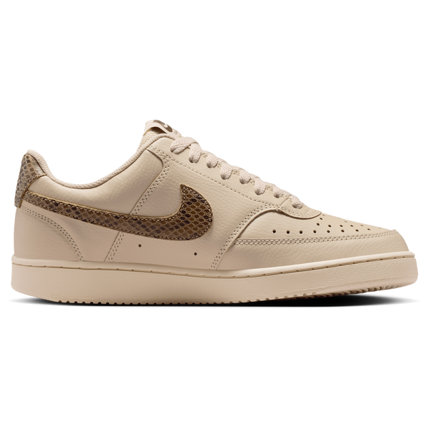 Nike Court Vision Lo Premium - Women's - Black/Sanddrift/British Khaki