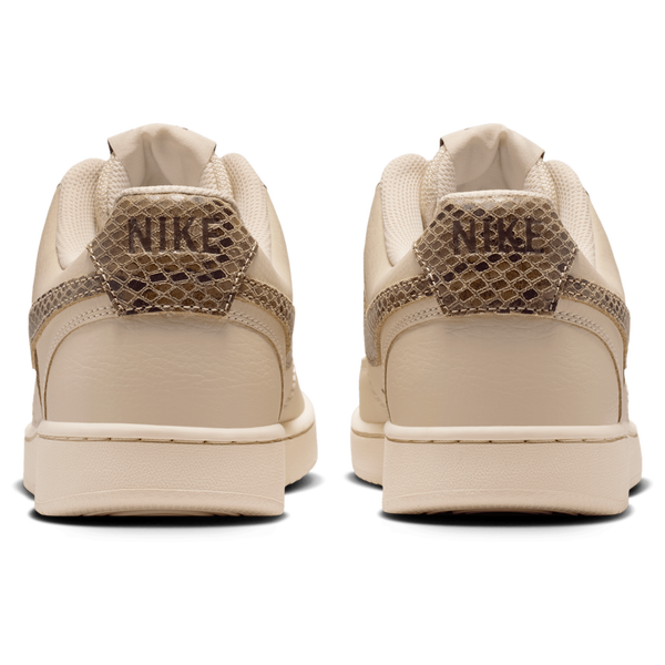 Nike Court Vision Lo Premium - Women's - Black/Sanddrift/British Khaki - Image 3