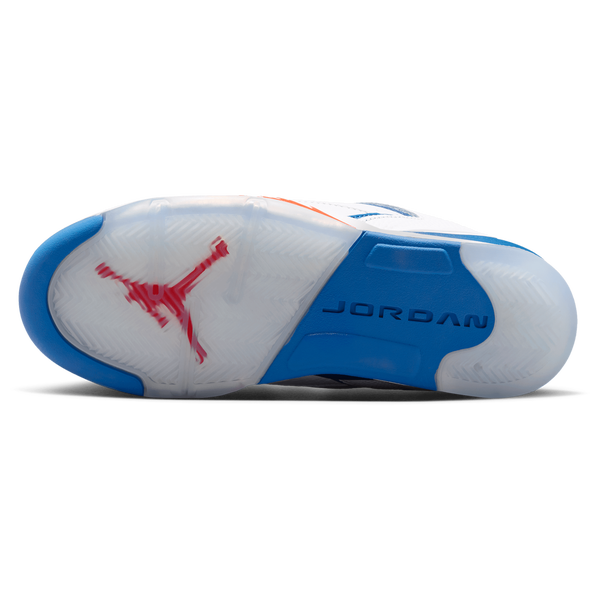 Jordan Sixty Plus Low - Boys' Grade School - White/Red/Blue - Image 5
