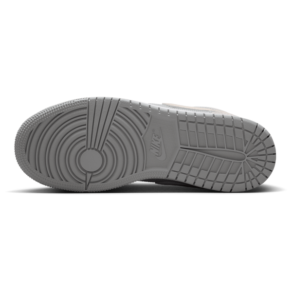 Jordan Air Jordan 1 Low SE - Boys' Grade School - Soft Pearl/Light Smoke Grey/Off White - Image 5