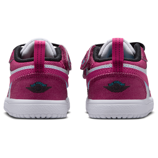 Jordan AJ1 Low ALT SE FEM - Girls' Toddler - Pink/Black/White - Image 3