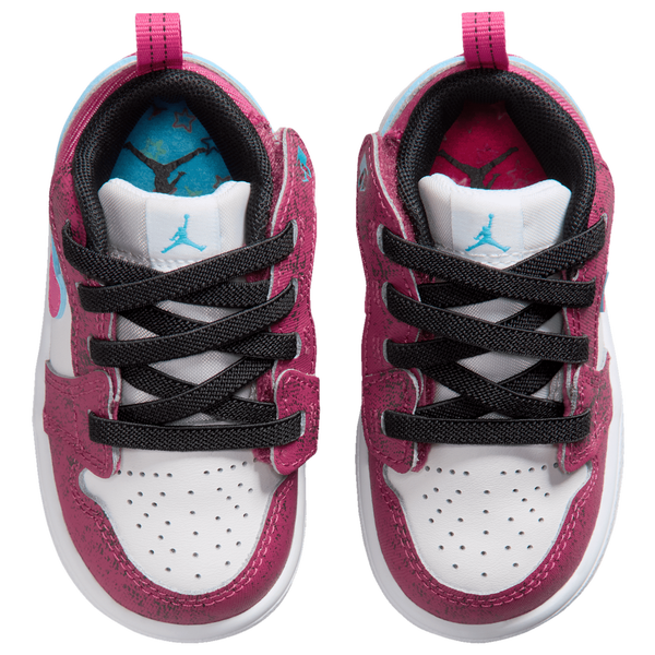 Jordan AJ1 Low ALT SE FEM - Girls' Toddler - Pink/Black/White - Image 4