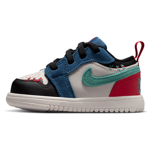 Jordan Retro 1 Low ALT SE Uni - Boys' Toddler - Blue/Black/Green - Image 2