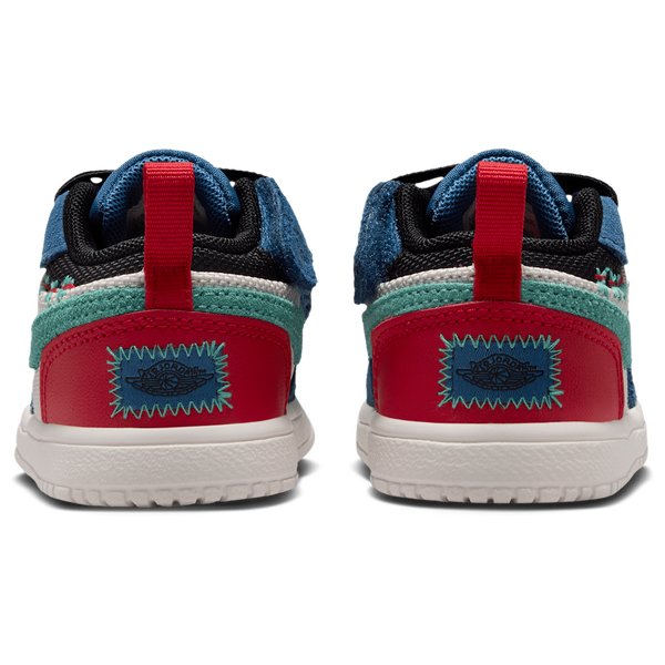 Jordan Retro 1 Low ALT SE Uni - Boys' Toddler - Blue/Black/Green - Image 3