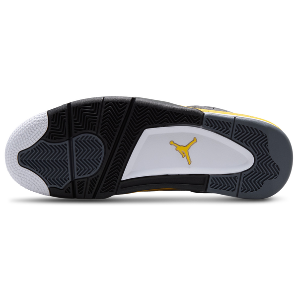 Jordan Air Jordan Retro 4 - Men's - White/Yellow - Image 5