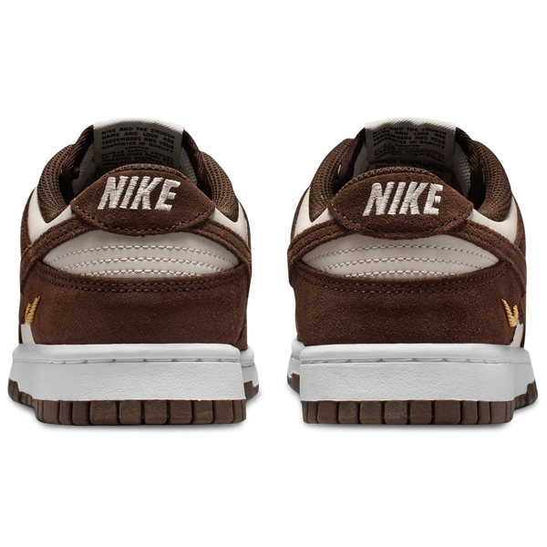 Nike Dunk Low SE - Women's - Orewood Brown/White/Metallic Gold - Image 3
