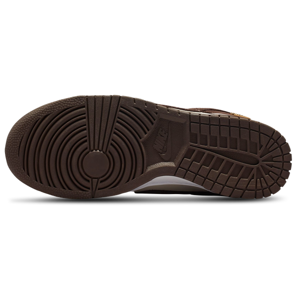 Nike Dunk Low SE - Women's - Orewood Brown/White/Metallic Gold - Image 5