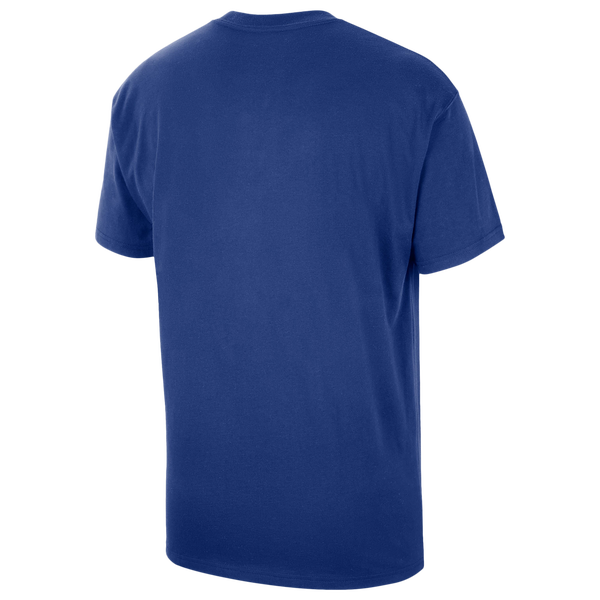 Nike 76ers Wordmark Standard Issue Short S/S T-Shirt - Men's - Blue - Image 2