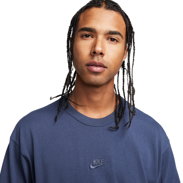 Nike Premium Essentials Long Sleeve SUST T-Shirt - Men's - Thunder Blue - Image 3