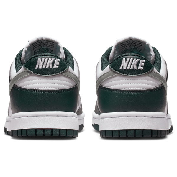 Nike Dunk Low - Women's - Mtlc Silver/Seaweed/White - Image 3