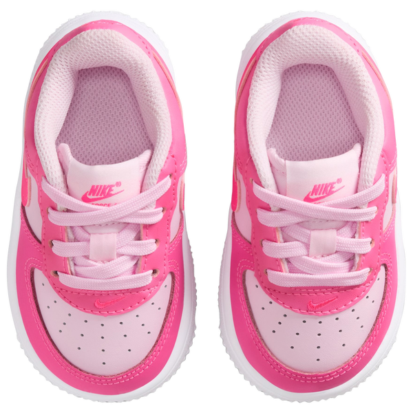 Nike Air Force 1 Colors - Girls' Toddler - Hyper Pink/Pink Sicicle - Image 4
