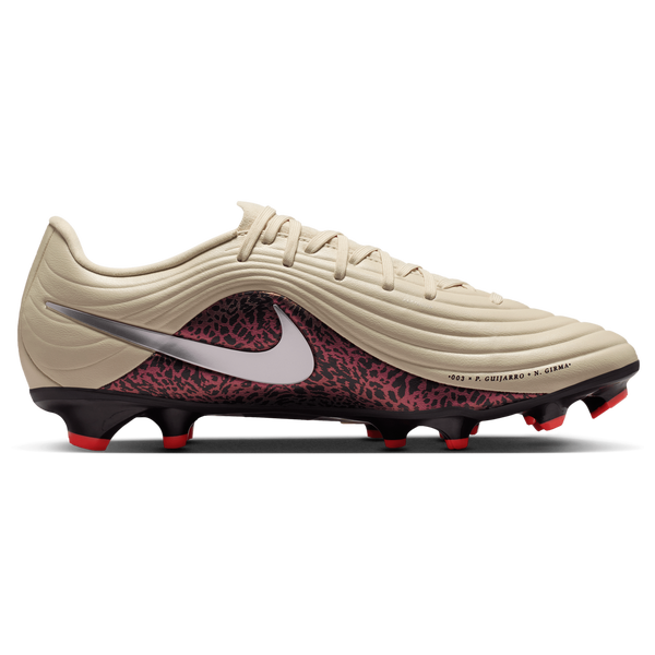 Nike Tiempo Maestro Acdmy FG/MG Nu3 - Men's - Fossil/Burgundy Crush/Mtlc Silver