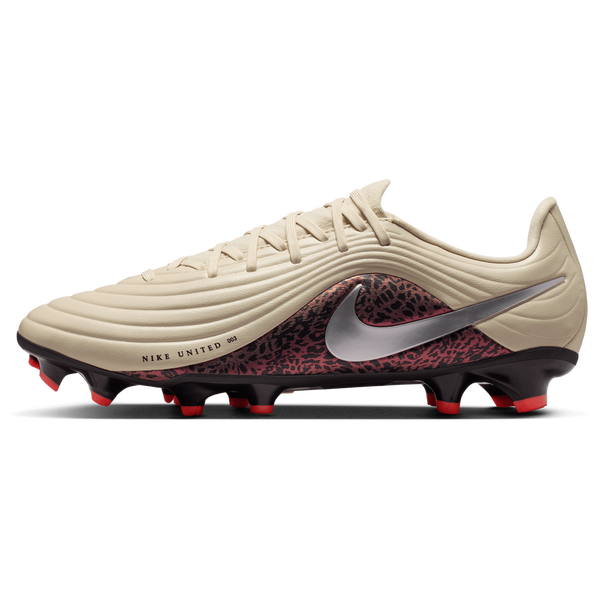 Nike Tiempo Maestro Acdmy FG/MG Nu3 - Men's - Fossil/Burgundy Crush/Mtlc Silver - Image 2