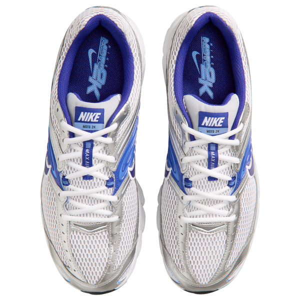 Nike Air Max Moto 2K - Men's - Wolf Grey/Concord/White - Image 4