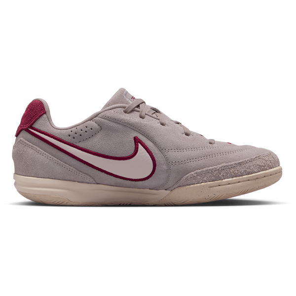Nike Tiempo StreetGato Premium - Boys' Grade School - Chalk/Moon Particle/Team Red