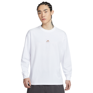 Nike NSW Vday Loose Long Sleeve Tee - Men's - White