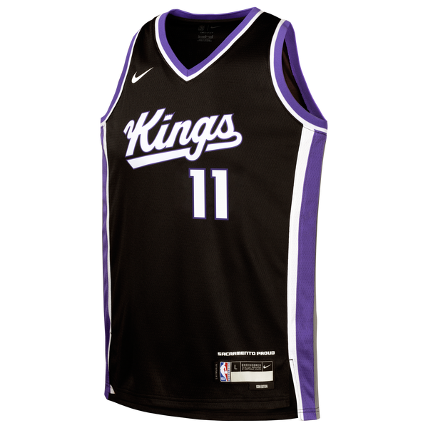 Nike NBA Icon Swingman Jersey - Boys' Grade School - Black - Image 2