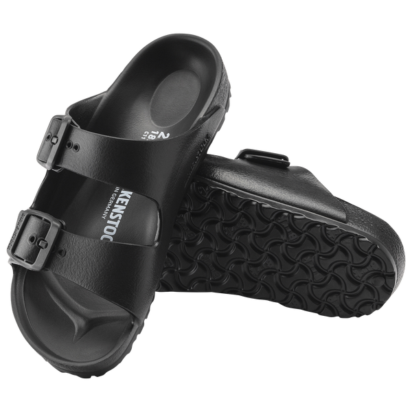 Birkenstock Arizona - Girls' Preschool - Black/Black - Image 3
