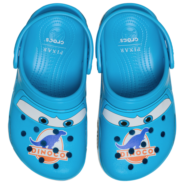 Crocs Lightning McQueen Dinoco Clogs - Boys' Preschool - Blue/Multi