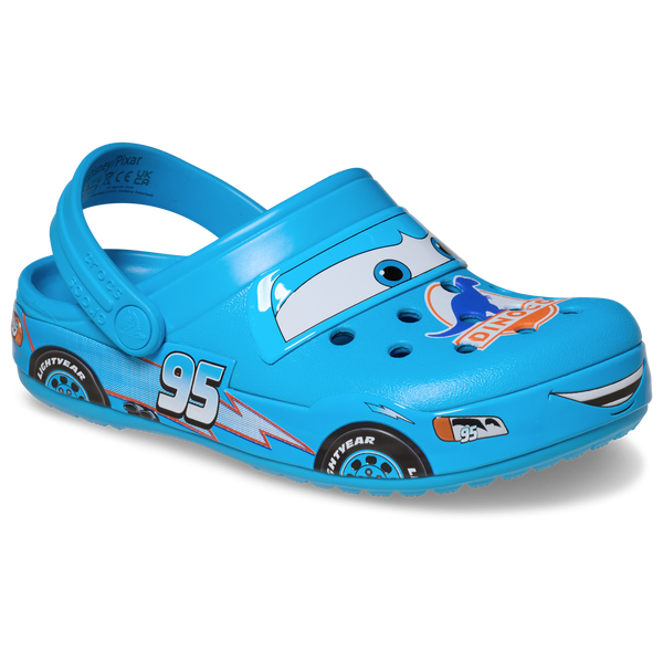 Crocs Lightning McQueen Dinoco Clogs - Boys' Preschool - Blue/Multi - Image 6
