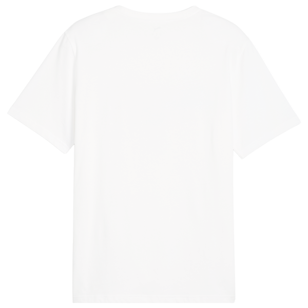 PUMA Fanpack Shortsleeve Tee - Men's - White/Navy - Image 5