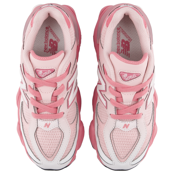 New Balance 9060 - Girls' Preschool - Pink Eraser/Pink Salt - Image 4