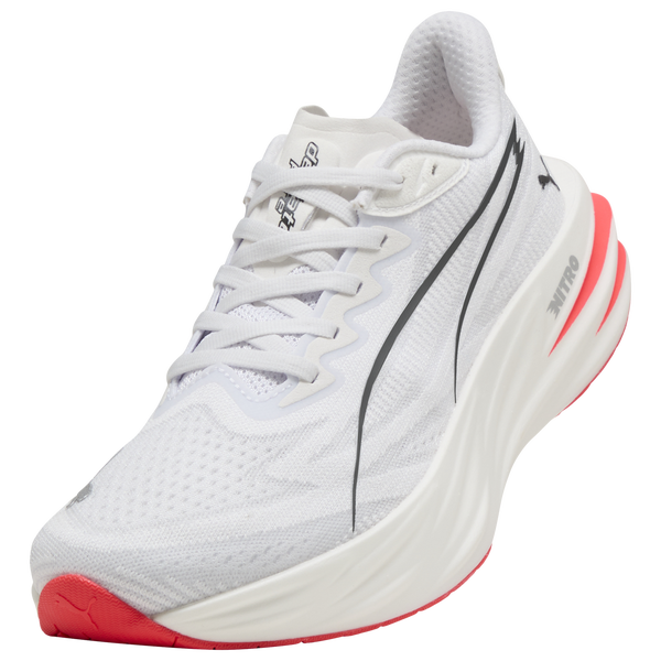 PUMA Deviate Pure Nitro - Women's - White/Red - Image 7
